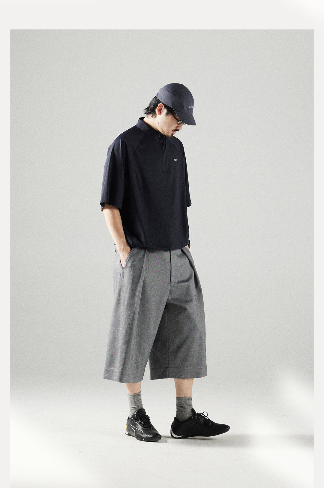セブンハーフ スラックス25BLDK009